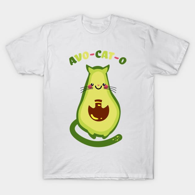 Avo-cat-o T-Shirt by Schioto